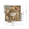 Diamond Painting-DIY Full Round Drill Coffee Drinking Gnome(40*40 CM)