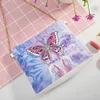 DIY Butterfly Special Shaped Diamond Painting Leather Chain Shoulder Bags