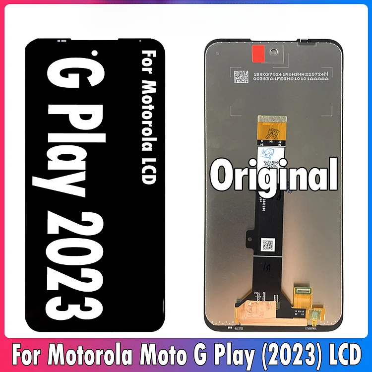 6.5'' Original For Motorola Moto G Play 2023 LCD Display Touch Panel Screen Digitizer Assembly Repair For Moto G play (2023) LCD