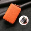 Imported High-quality First-layer Cowhide Anti-theft Brush Anti-degaussing Multi-card Ladies Card Bag Coin Purse