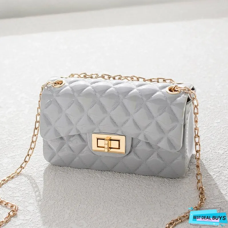 Fashion Diamond Shoulder Messenger Bag
