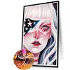 uk.everydayedeals (Limited Stock)Diamond Painting - Round AB Drills - Dark Candy Girl(45*65cm)
