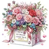 uk.everydayedeals (Limited Stock)Diamond Painting - Crystal Rhinestone - Flowers Gift
