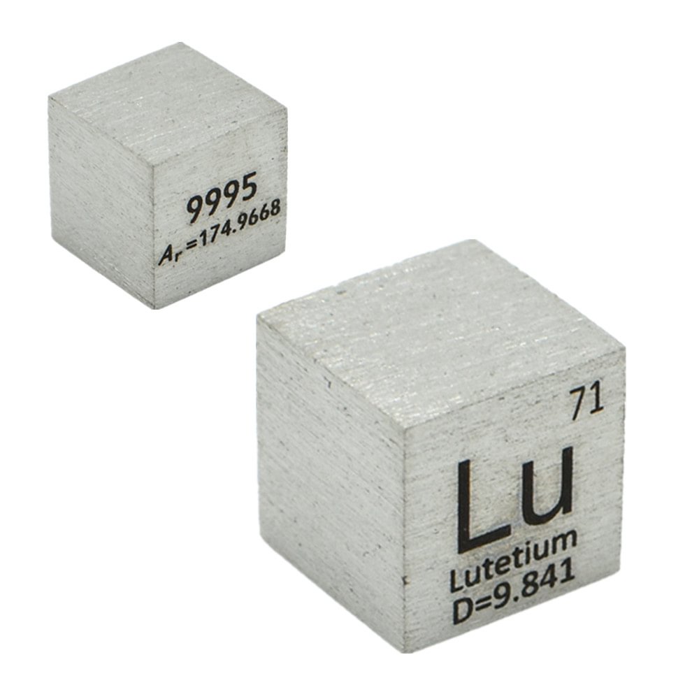 Zirconium Metal 10mm Density Cube 99.9% Purity Element Cube 1pc 
