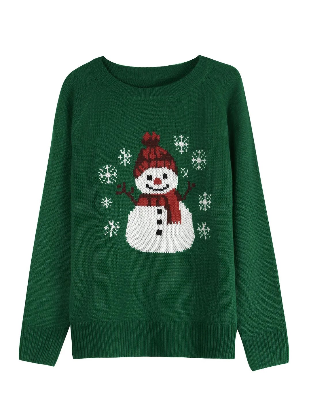 Athvotar Athvotar And Winter New Christmas Sweater Christmas Cute Snowman Embroidered Knitted Shirt Girl
