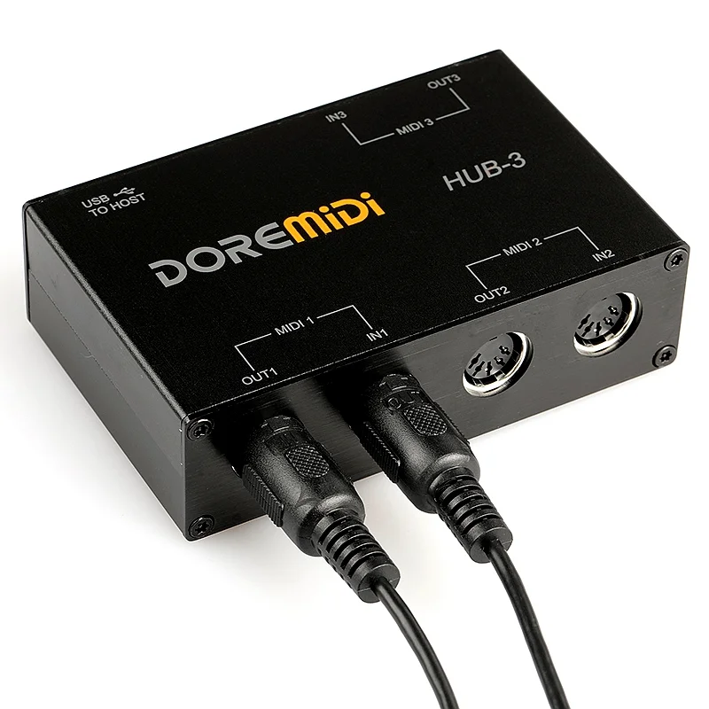 DOREMIDI FC-3 USB MIDI スイッチャー DOREMiDi MIDI THRU-3 Thru Box Controller