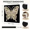 (30x30cm)Butterfly DIY Pearl Painting Art With Inner Frame Handmade Pearl Material Art Kit Living Room Decor