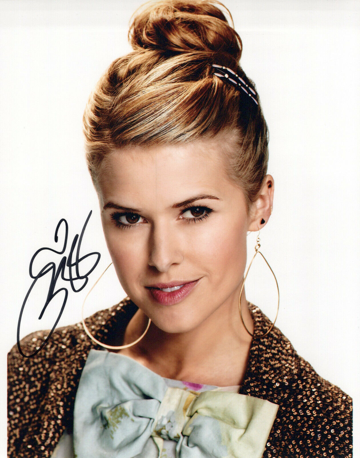 Sarah Wright glamour shot autographed Photo Poster painting signed 8x10 #3