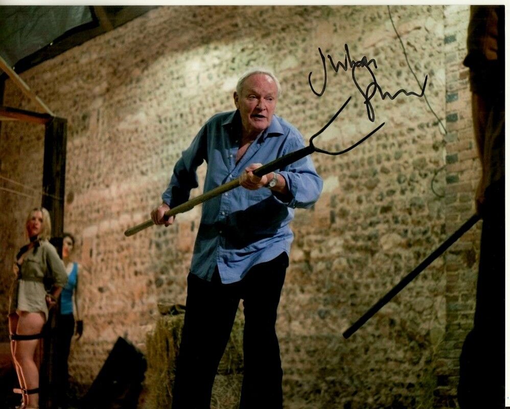 JULIAN GLOVER hand-signed BACKTRACK NAZI VENGEANCE 8x10 authentic w/ UACC RD COA