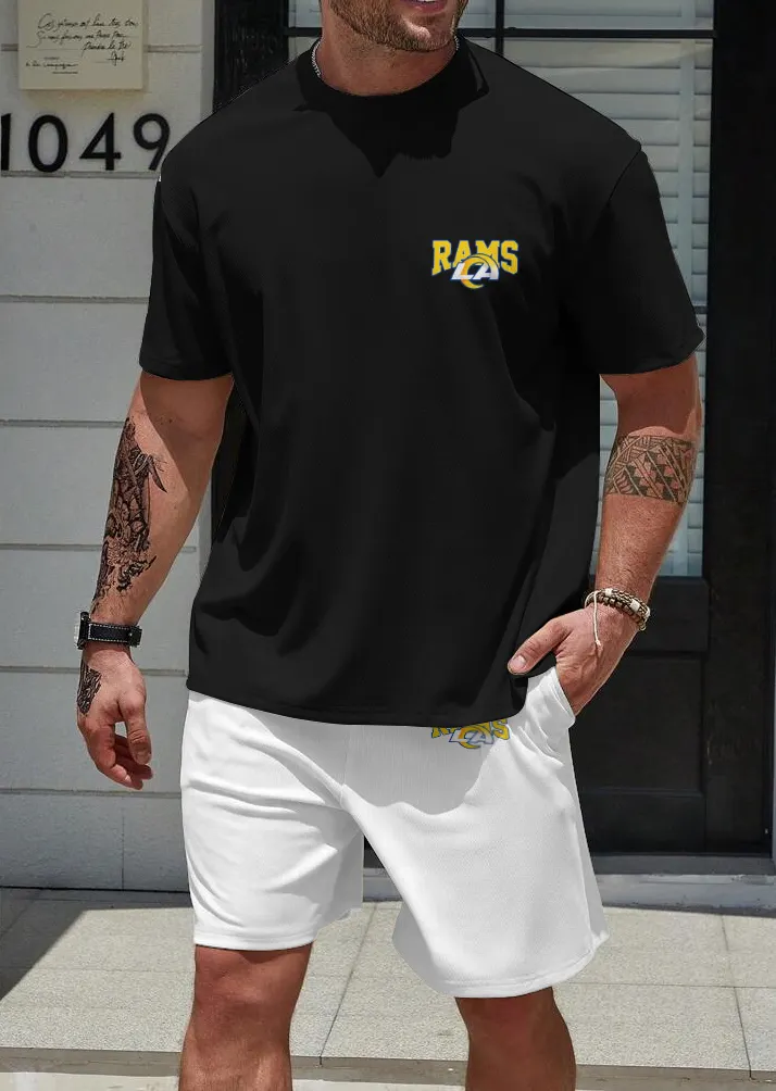Los Angeles Rams Limited Edition Top And Shorts Two-Piece Suits
