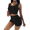 Women's Pineapple Grid Breathable Sports Suit