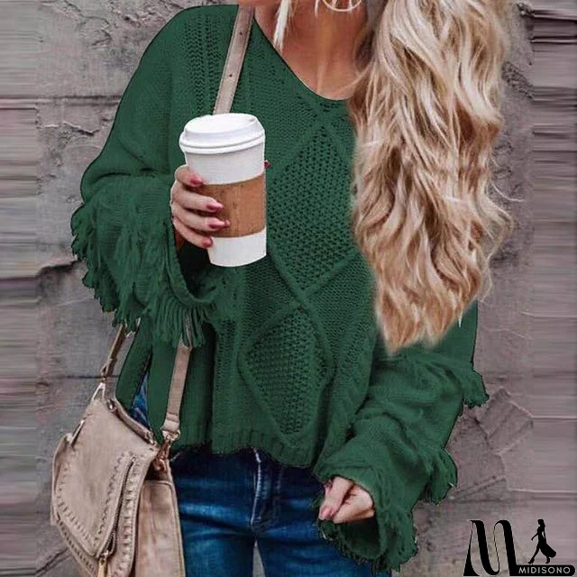 MidiSono - Effortless and Classy winter Sweater