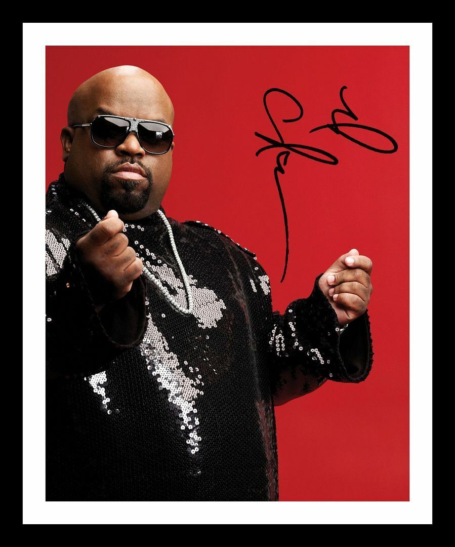 Cee Lo Green Autograph Signed & Framed Photo Poster painting