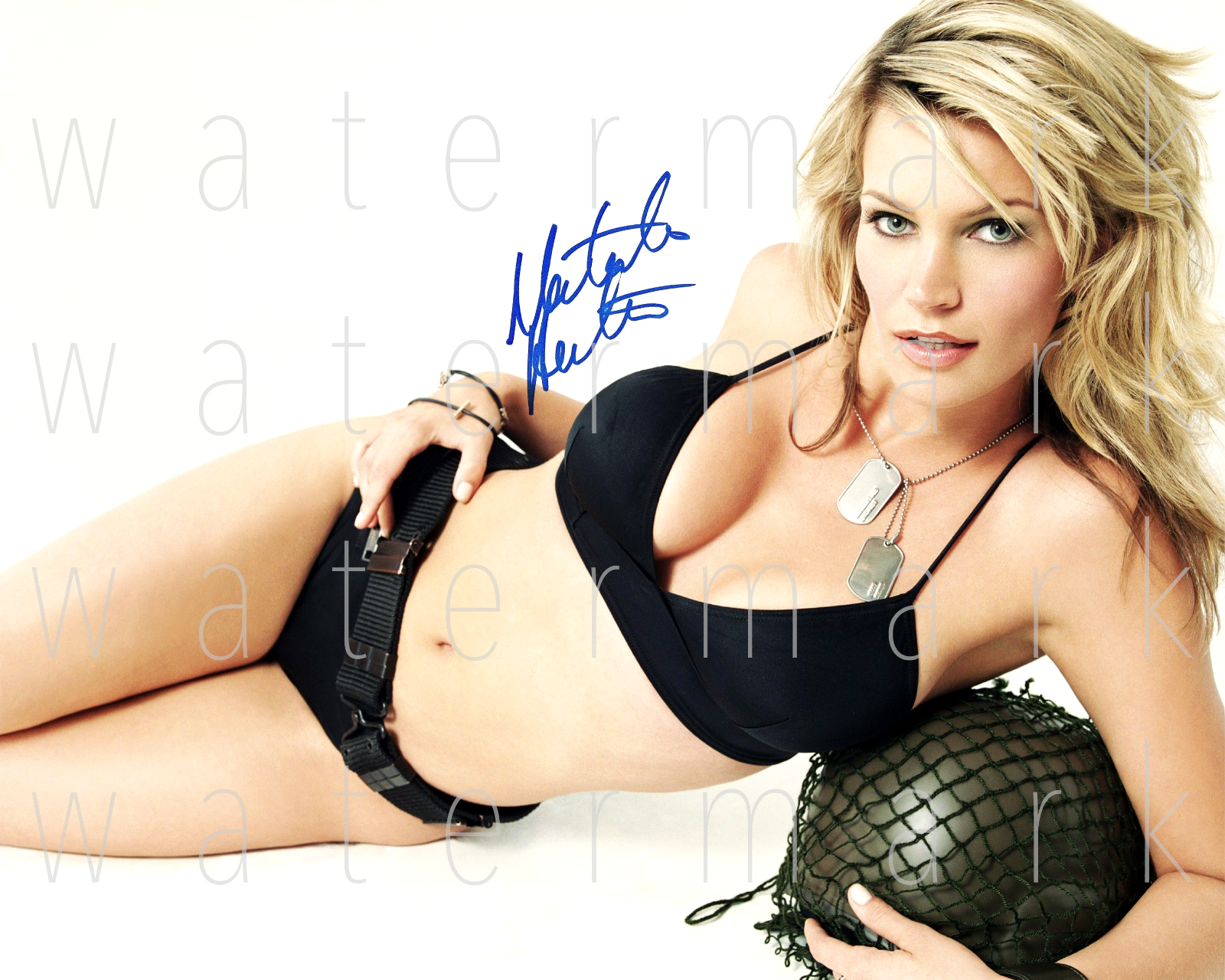 Natasha Henstridge signed Photo Poster painting 8X10 poster picture autograph RP