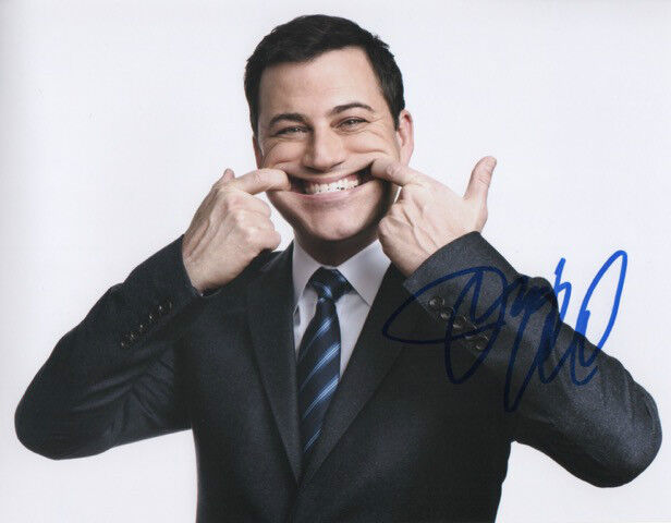 GFA Kimmel Live TV Host * JIMMY KIMMEL * Signed 8x10 Photo Poster painting AD4 PROOF COA