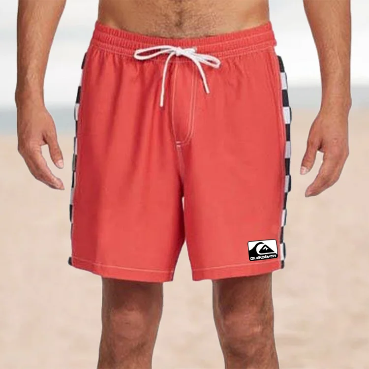Relaxed Vintage Hawaiian Vacation Print Shorts fcdc