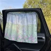 Car Sun Shield Cartoon Car Side Window Privacy Curtain