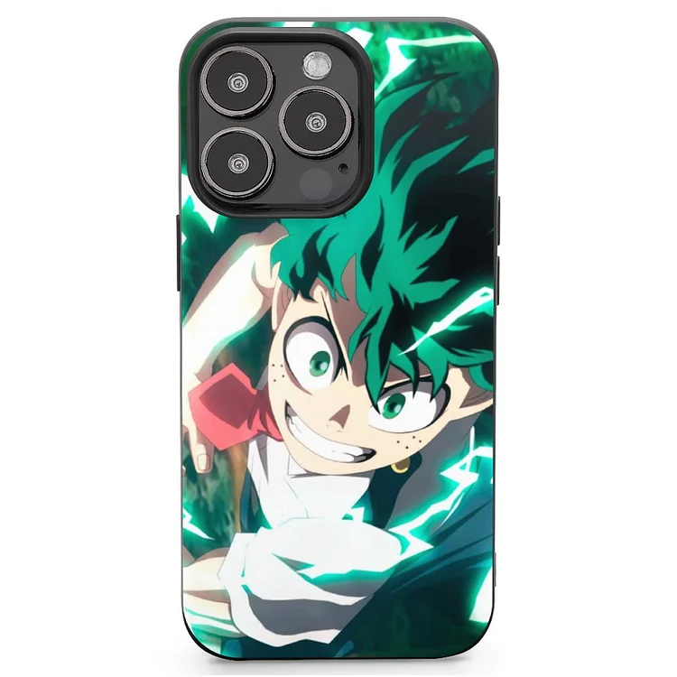 Izuku Midoriya Anime My Hero Academia Phone Case(32) Mobile Phone Shell IPhone 13 and iPhone14 Pro Max and IPhone 15 Plus Case - Heather Prints Shirts