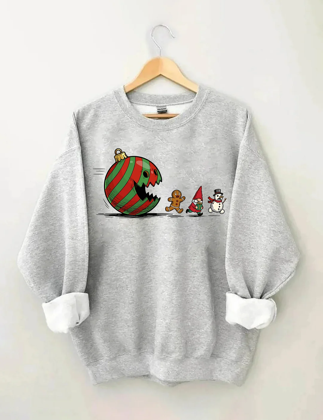 Funny Gingerbread Christmas Sweatshirt