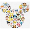 Mickey Head - 11CT Stamped Cross Stitch - 40*45cm - Disney