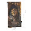 Diamond Painting-DIY Full Round Drill Lion(70*40 CM)