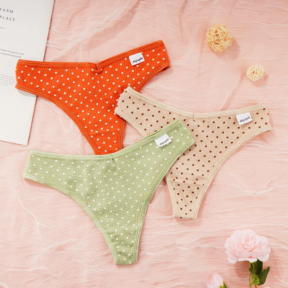 Billionm PCS Cotton Women's Underwear Sexy G String Seamless Panties Thong Low Waist Girls Briefs Soft Casual Lingerie
