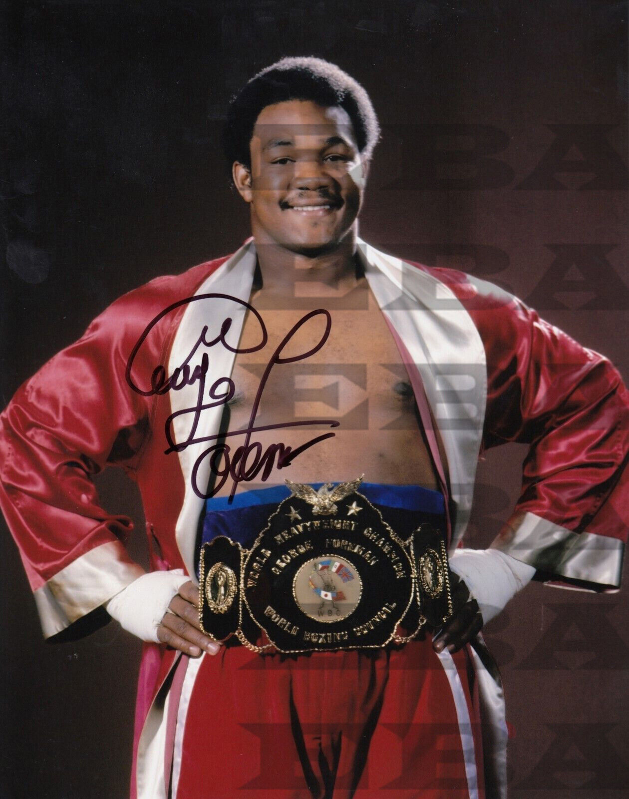 George Foreman Signed Autographed 8x10 Photo Poster painting Reprint