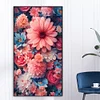 (40*70cm)Flower - Full Round Drill Diamond Painting