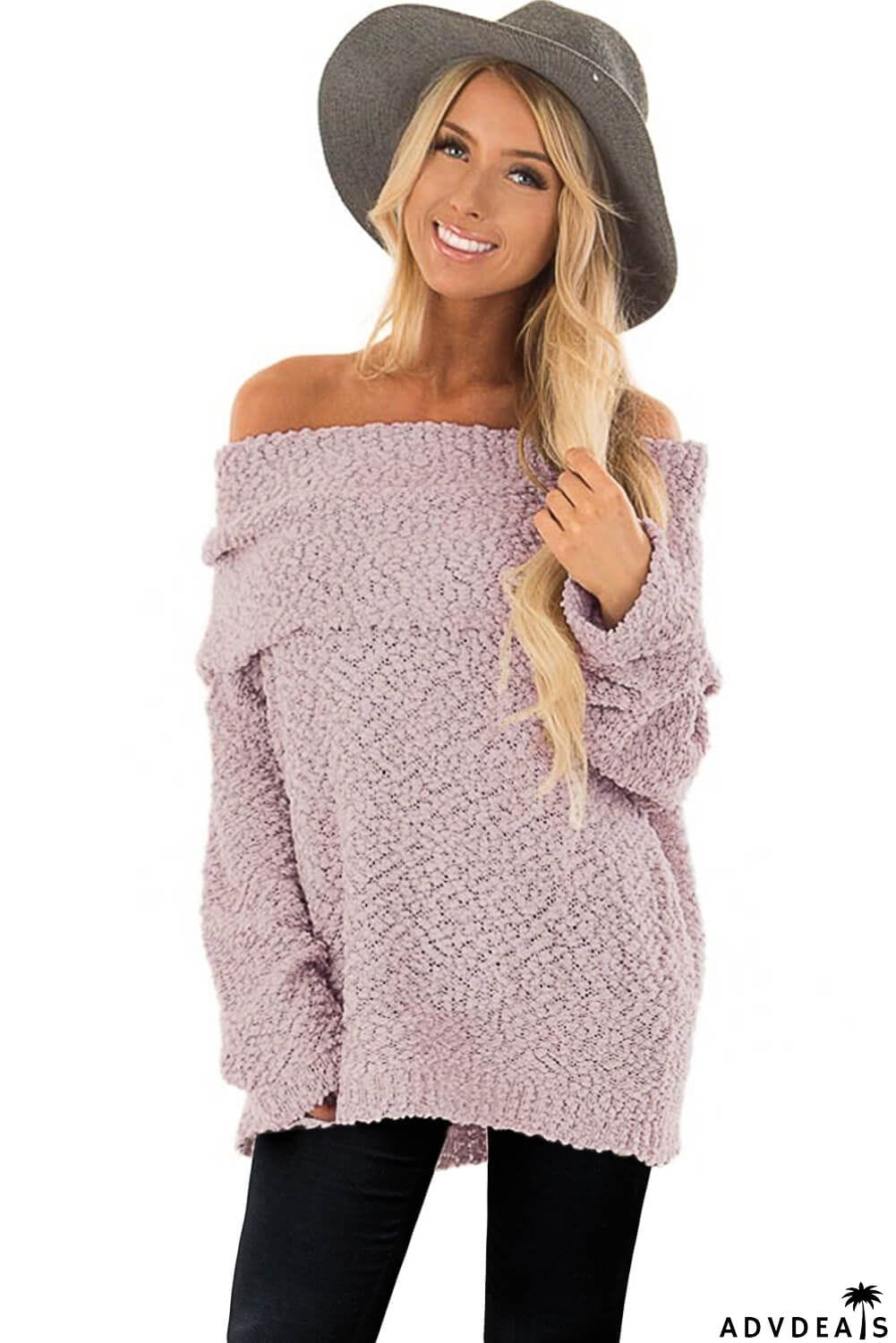 Off The Shoulder Comfy Sweater