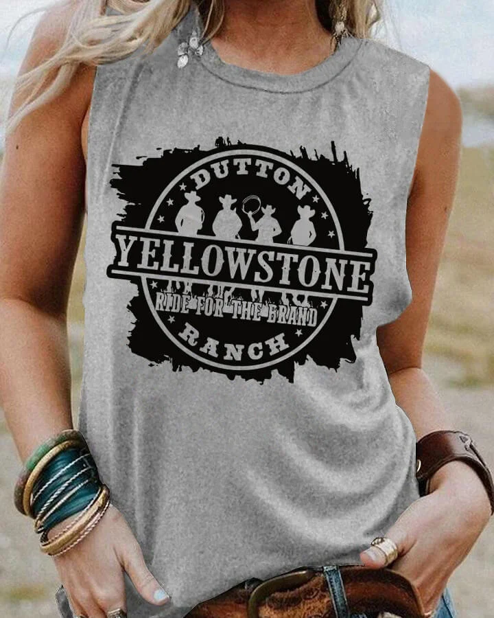 Yellowstone Dutton Ranch Tank Top