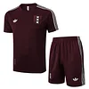 ajax 25/26 maroon red Short-Sleeve Training Kit