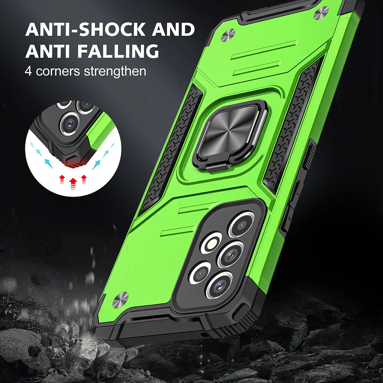 Shock Proof Anti-Knock Armor Magnetic Protective Case