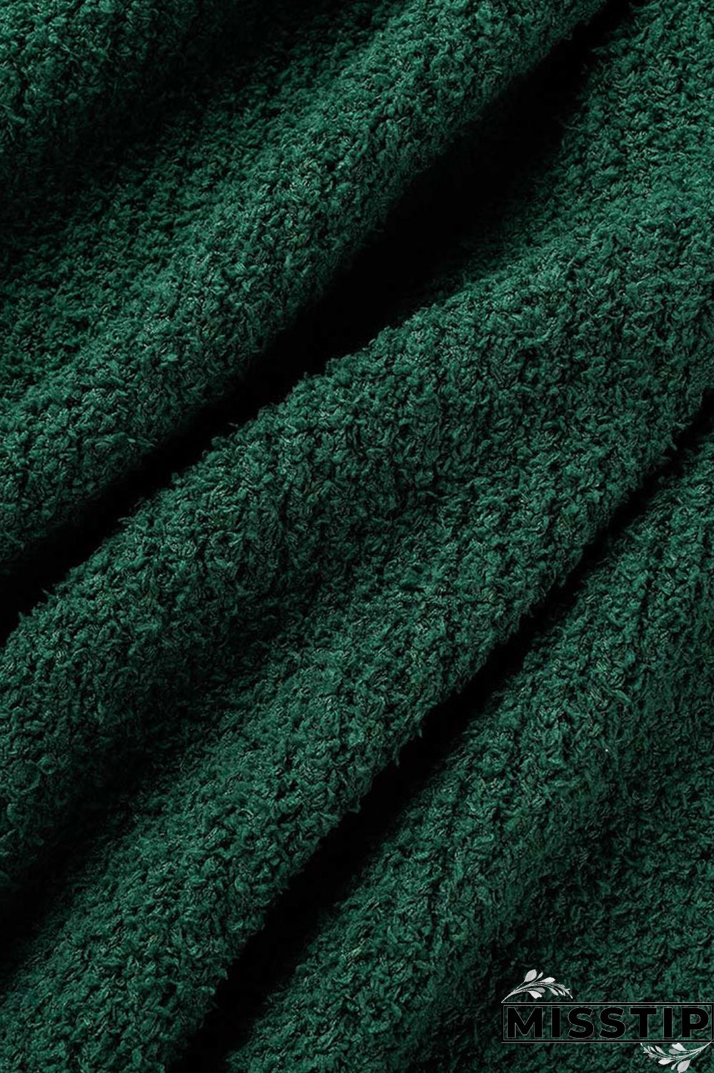 Green Casual Solid Patchwork Cardigan Collar Outerwear