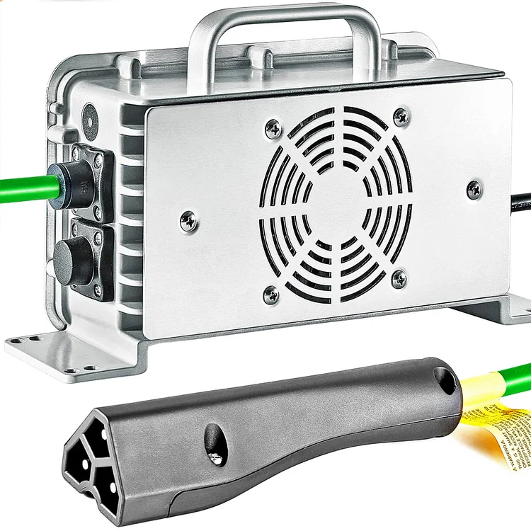 SEBLAFF 58.4Volt 18Amp Matching 3-Pin Triangular Plug Golf Cart Battery Charger IP67 Replacement for TXT/RXV Golf Cart