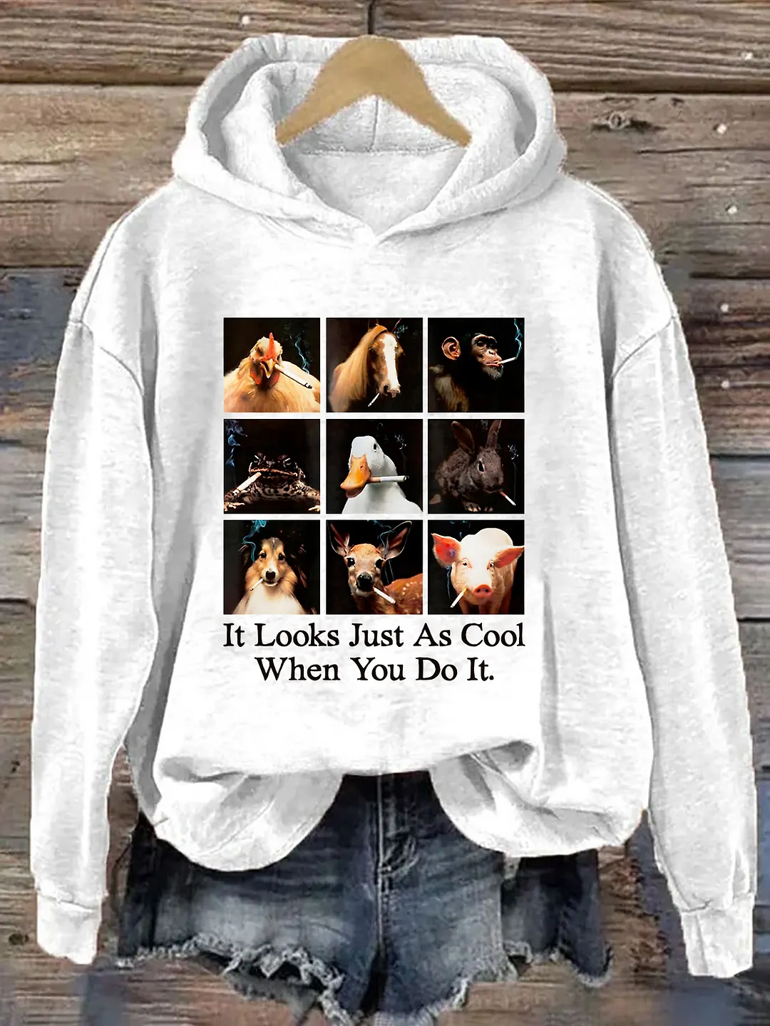 It Looks Just as Cool When You Do It Hoodie
