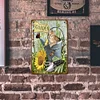 Garden Herb Flowers - Vintage Metal Signs(12*16Inch) - Cat
