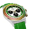 DiW Rolex Daytona RAINBOW WILD GREEN In Quartz Fiber