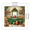 Christmas-11CT Stamped Cross Stitch 50*50cm tapestrymarket