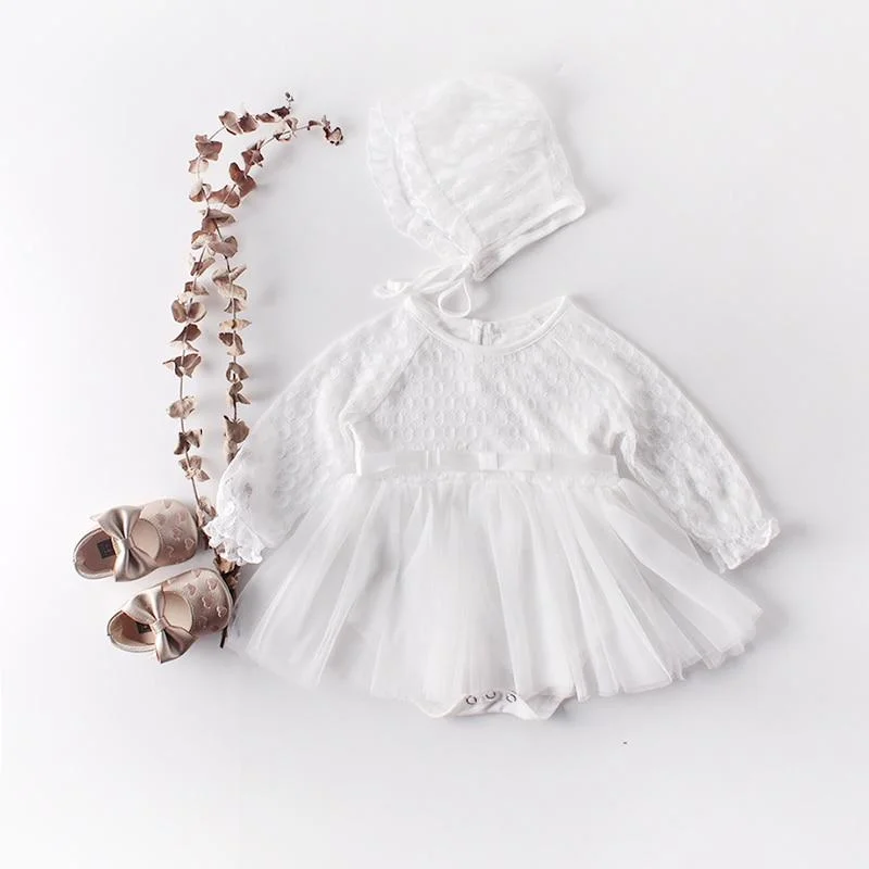 0-2Yrs Brand Baby Girl Clothes 2020 Spring Infant Multi-layer Screen Vest Skirt + Love Embroidered Jacket Girl Baby Gift
