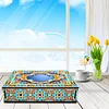 (US Only)Special Shaped Bright Drill DIY Diamond Painting Jewelry Box Kit (MH201)