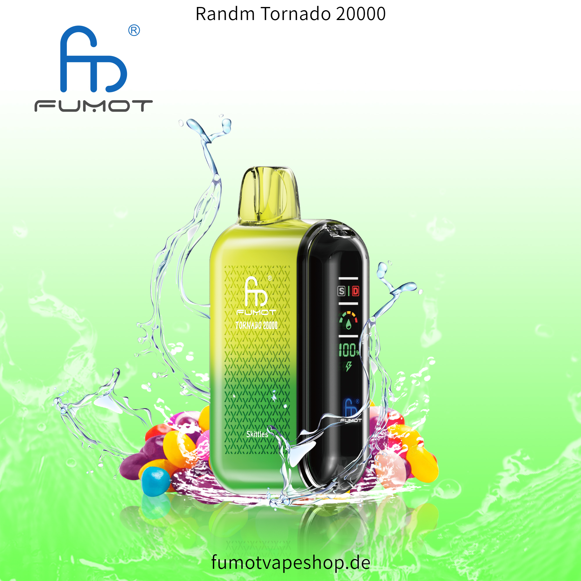 Randm Tornado 20000 Kegeln  fumotvapeshop
