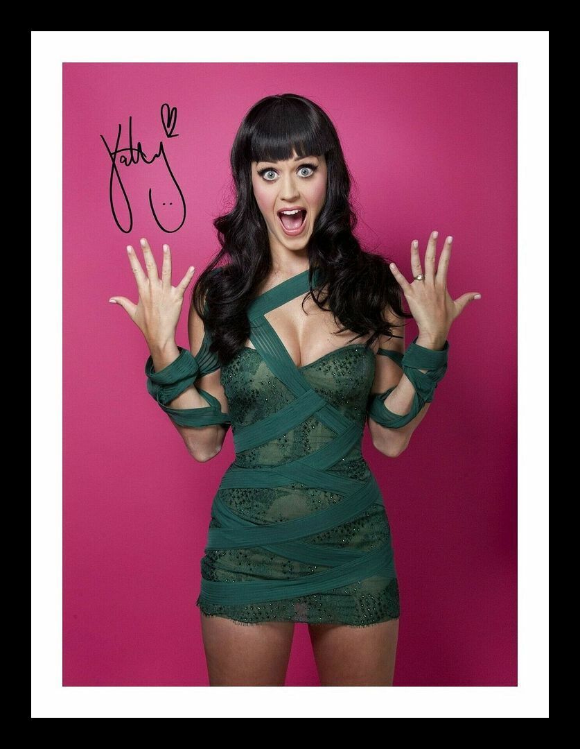 Katy Perry Autograph Signed & Framed Photo Poster painting 33