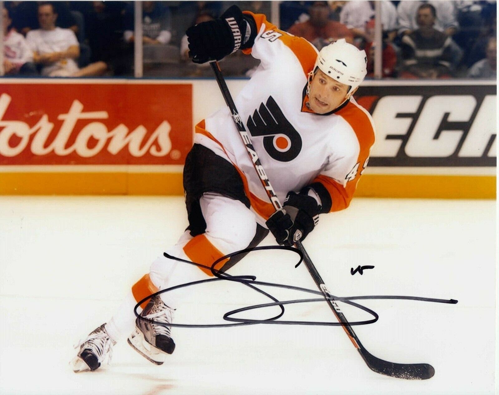 Jody Shelley #0 8x10 Signed Photo Poster painting w/ COA Philadelphia Flyers