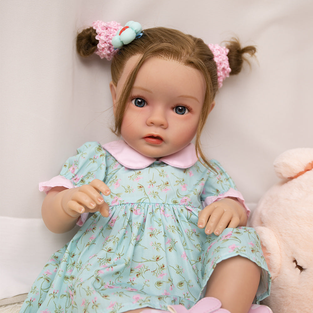 Super Realistic Reborn Toddler Baby 20'' Baby Girls Doll Looks Real