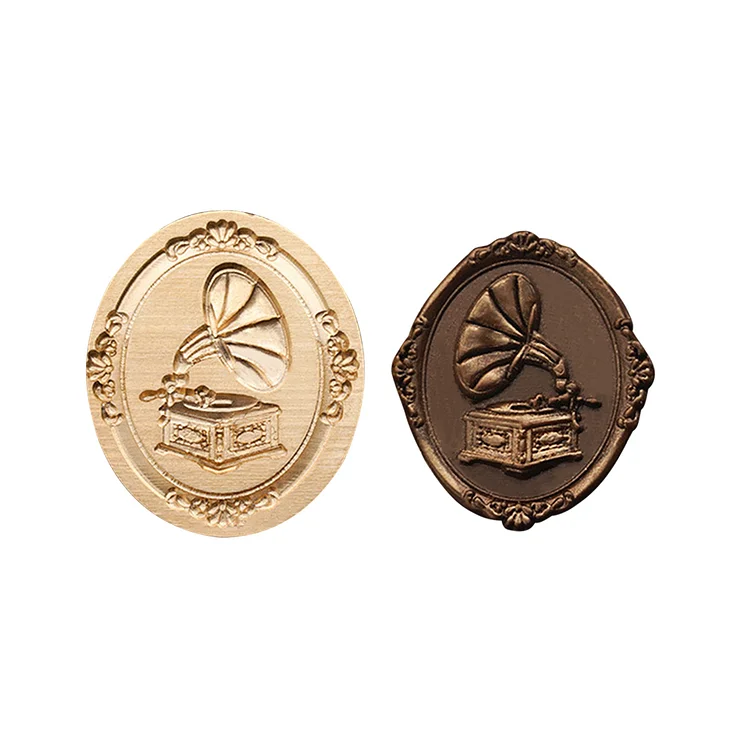 Diy Fire Lacquer Round Sealing Wax Stamp Head gbfke