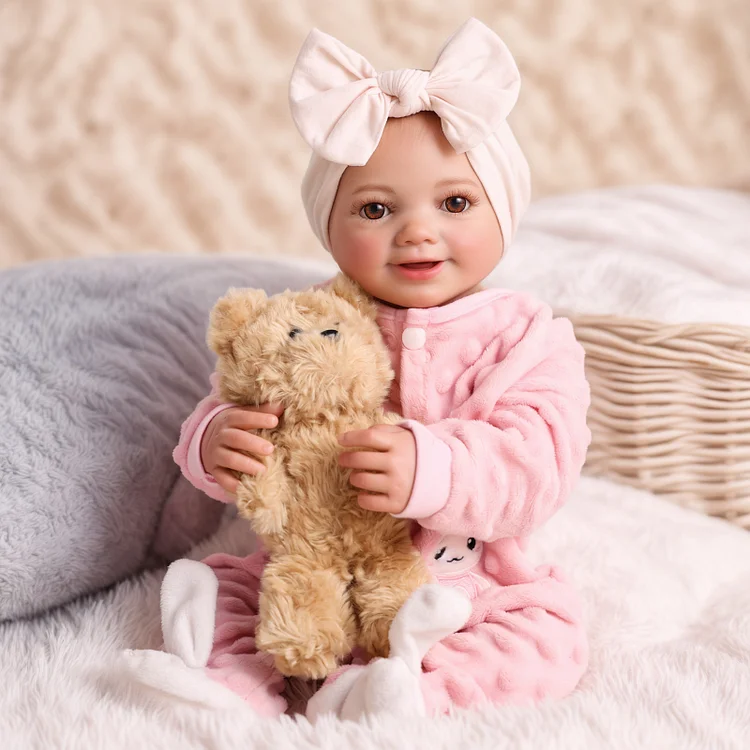 Babeside Smiling Reborn Baby Sunny 17'' Little Infant Girl Healing of the Heart