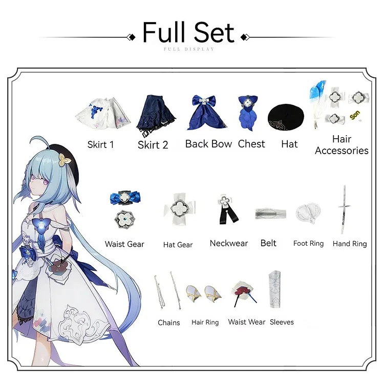 【Wetrose】In Stock Griseo Cosplay Costume Gureeshu Honkai Impact 3rd Full Set Wig Halloween