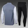 2023/2024 Inter Miami Half-Pull Training Suit Grey Football Shirt 1:1 Thai Quality