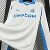 25/26 Marseille Long Sleeve Soccer Jersey Home