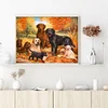 Labrador Dogs - 11CT Stamped Cross Stitch 50*40cm/19.69*15.75in